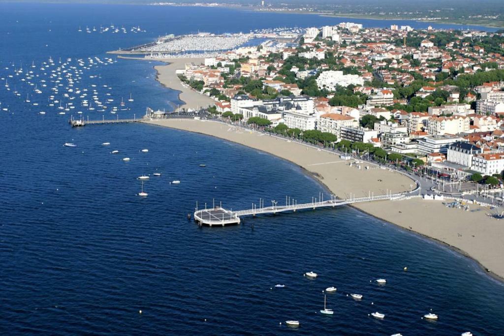 Bel Appt T2 Centre-ville D'arcachon Avec Terrasse Et Parking *